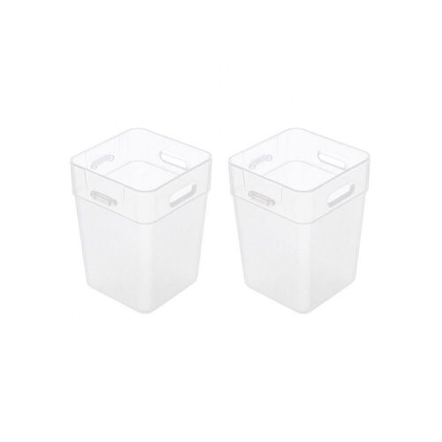 Boîte De Rangement ?ufs Réfrigérateur 2 Pièces, Boîte De Rangement ?ufs Réfrigérateur Porte Latérale Réfrigérateur Boîtes De Fruits Sodas Boîtes De Collations Pour La Cuisine À Domicile Organisateur D