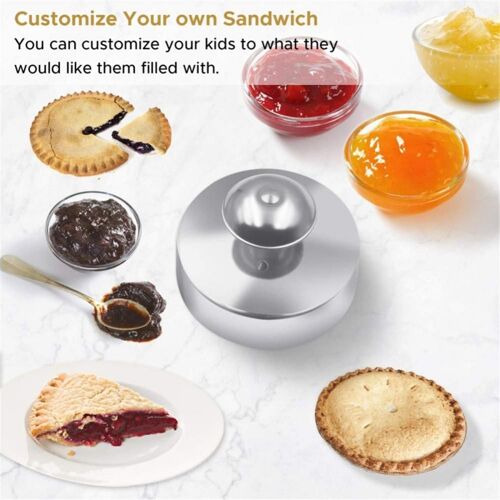 Coupe-Sandwich Et Scelleuse Pour Enfants, Outil De Cuisson De Tarte Aux Pommes, Accessoires De Cuisine