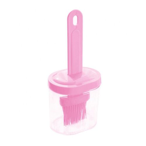 Brosse À Huile Pour Barbecue, Bouteille D'huile Résistante Aux Hautes Températures, Couvercle Intégré, Accessoires De Cuisine