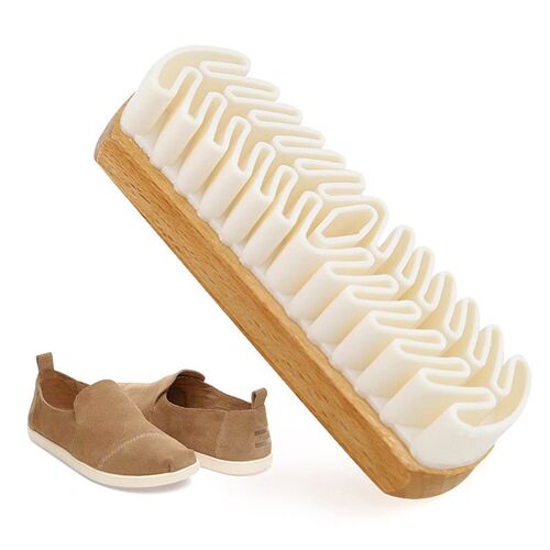 Brosse à récurer en daim NuSO K, nettoyeur de livres, fournitures pour la maison, chaussures, bottes, sacs, matériel, 1 pièce
