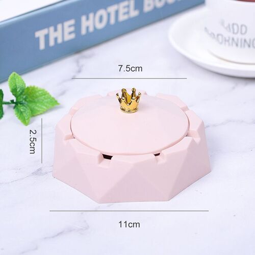 Cendrier couronne pour la décoration de la maison, cendrier créatif, décor de salon, escalade gênante pour bar, restaurant, accessoires pour fumeurs
