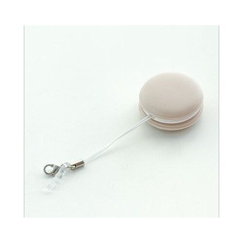 Nettoyeur d'écran en verre de téléphone portable en forme de macaron, pendentif clé, cadeau, 4 couleurs, livraison directe