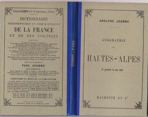 Géographie Des Hautes-Alpes, Adolphe Joanne