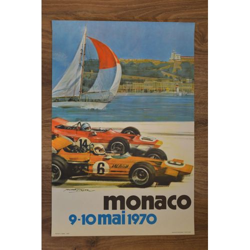 Affiche Monaco 1970