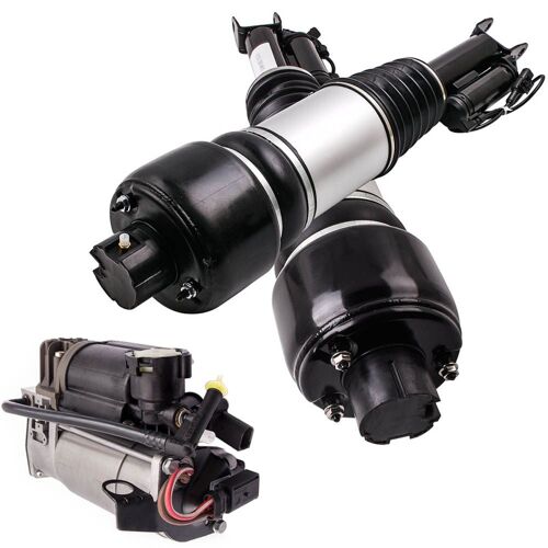 For Mercedes E-Class W211 Avant Air Suspension Shock Struts + Compressor Pompe