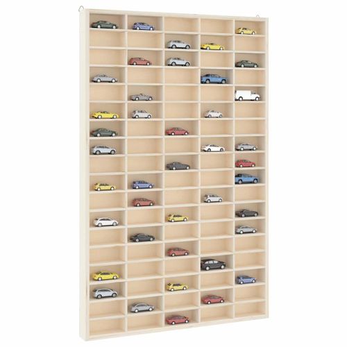 Vidaxl Vitrine De Collection En Bois Avec 90 Compartiments