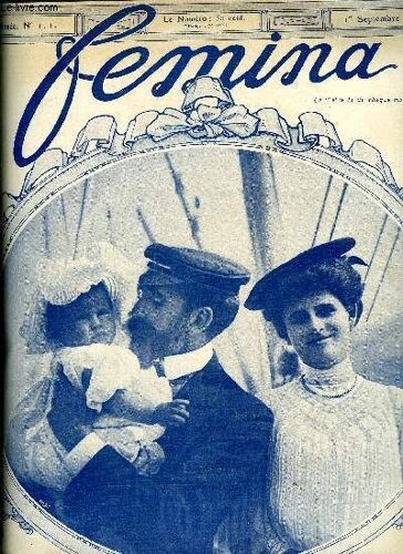 Femina N° 111 - Une Nouvelle Décorée Par Smilis, Ce Que Dit La Gagnante Du Million Par Mlle Veuve Hofer, La Garden Party De Cowes, Canotage En Marne Par Max Rivière, Fermes Et Chateaux, Une Soirée De(...)