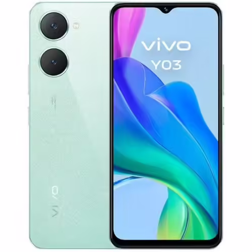 VIVO Y03 16,7 cm (6.56") Double SIM Android 14 4G 4 Go 128 Go 5000 mAh Vert