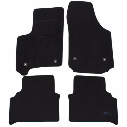 Tapis De Sol Noir Velours - J&j Automotive - Opel Meriva A - Sur Mesure - Antidérapant - Imperméable