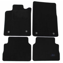 Tapis De Sol Noir Velours - J&j Automotive - Opel Vectra C - Sur Mesure - Antidérapant - Imperméable