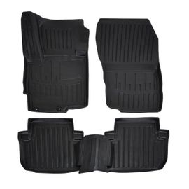 Tapis De Sol 3d - Scoutt - Mitsubishi Eclipse Cross - Caoutchouc Premium - Noir - Sur Mesure