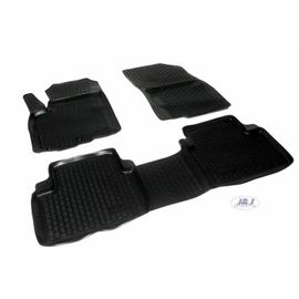 J&j Automotive | Tapis De Sol En Caoutchouc 3d Exclusive Pour Citroën Outlander 2007-13