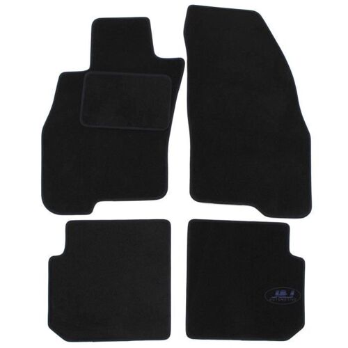 Tapis De Sol Noir Velours - J&j Automotive - Alfa Romeo Mito 2008-2018 - Sur Mesure - Antidérapant - Imperméable