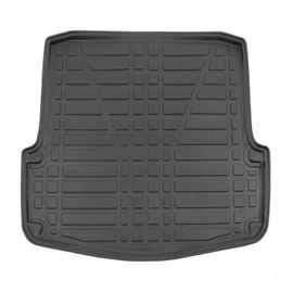 Tapis De Coffre - Scoutt - Skoda Octavia 2 Break 2004-2012 - Tpe Caoutchouc - 100% Imperméable - Antidérapant