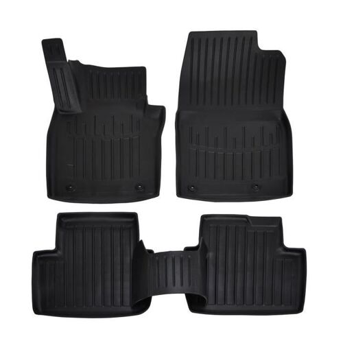 Tapis De Sol En Caoutchouc Premium - Scoutt - Mazda 3 - Tpe Haute Densité - Design 3d - Protection Renforcée