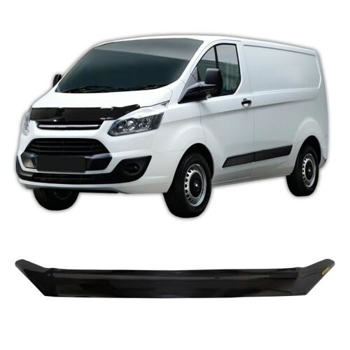 Déflecteur De Capot - Scoutt - Ford Tourneo Custom - Abs Plastique - Installation Facile - Noir