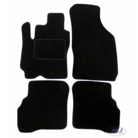 J&j Automotive | Tapis De Sol Noir Velours Sur Mesure Pour Hyundai Maverick 1993-2006