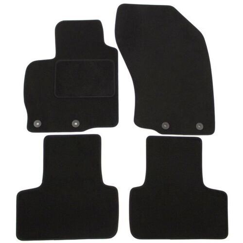 Tapis De Sol - Mitsubishi - Asx 2010-2019 - Velours Noir - Ajustement Précis - Antidérapant