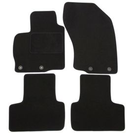 Tapis De Sol Noir Velours Sur Mesure Pour Mitsubishi Asx 2010-2019, Ajustement Précis, Renforcée Dans La Zone De La Pédale