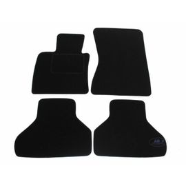 Tapis De Coffre Sur Mesure - J&j Automotive - Bmw X5 F15 2013-2018 - Velours Noir - Antidérapant - Imperméable