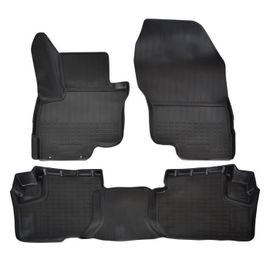 Tapis De Sol En Caoutchouc Tpe Toutes Saisones Pour Mitsubishi Outlander Cross (Phev) Depuis 2021 4pcs, Antidérapant, Toutes Saisons