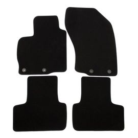 Tapis De Sol De Qualité Noir Supérieure Pour Mitsubishi Asx 2010-2018 4pcs, Ajustement Précis, Renforcée Dans La Zone De La Pédale