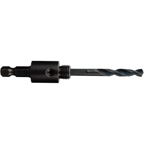Adaptateur cloche Scie Ø9.5mm hexagone Milwaukee 1 Unité pour cloches Scie jusqu'à 30mm