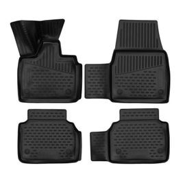 Tapis De Sol En Caoutchouc 3d Exclusive Compatible Avec Bmw I3 Depuis 2014 4pcs, Système De Fixation, Toutes Saisons