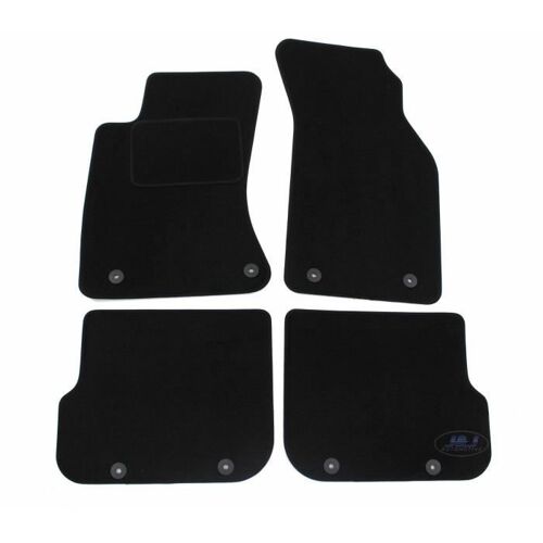 Tapis De Sol Noir Velours - J&j Automotive - Audi A4 B5 1995-2000 - Sur Mesure - Antidérapant - Imperméable