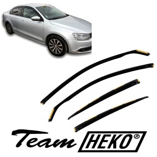 J&j Automotive | Heko Deflecteurs D'air Déflecteurs De Vent Pour Volkswagen Jetta 2011-2018