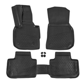 Tapis De Sol En Caoutchouc 3d - J&j Automotive - Bmw X3 G01 - Sur Mesure - Antidérapant - Protection Bord À Bord