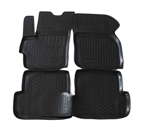 Tapis De Sol En Caoutchouc - J&j Automotive - Mazda 3 2003-2009 - Antidérapant - Sur Mesure - Tpe Non Toxique