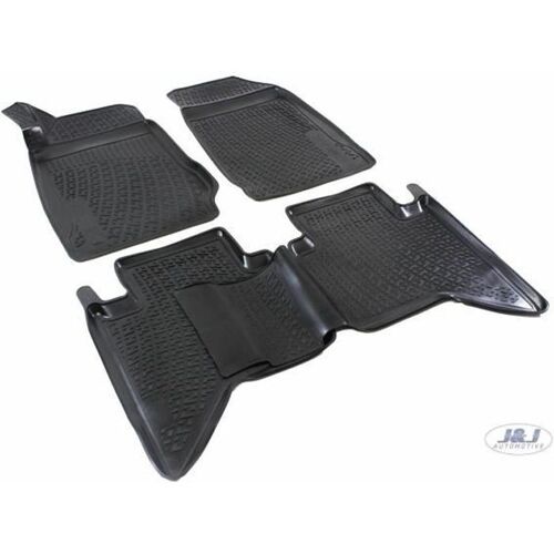 J&j Automotive | Tapis De Sol En Caoutchouc 3d Exclusive Pour Isuzu D Max D-Max 2012-2019