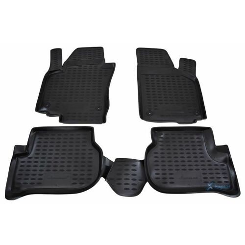 J&j Automotive | Tapis De Sol En Caoutchouc 3d Exclusive Pour Volkswagen Golf 5 V, 6 Plus 2004-2014