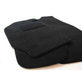 Tapis De Sol Noir Velours - J&j Automotive - Hyundai Ka 3p - Sur Mesure - Antidérapant - Imperméable