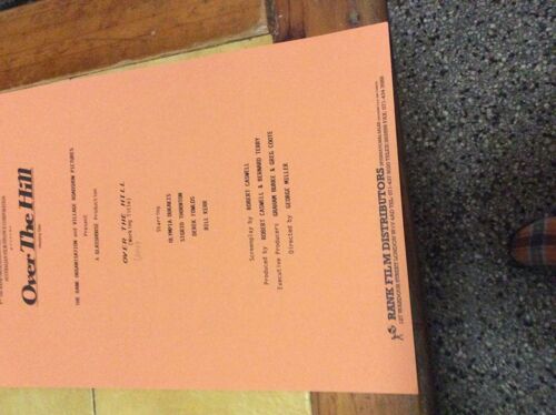 Over Thé Hill (Working Title) Dossier Presse +. 6 Photos Presse Noir Et Blanc