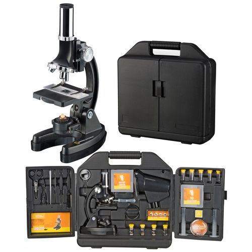 coffret valise Microscope 300x-1200 avec Accessoires NATIONAL GEOGRAPHIC