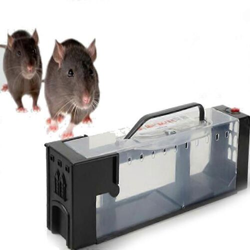 Evago Humane Mouse Traps No Kill, Piège À Souris Vivants, Piège À Souris Réutilisable Pour La Maison Et L'extérieur-Noir