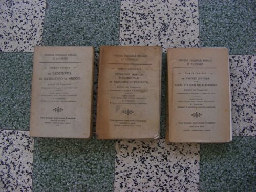 Synopsis Théologicae Moralis Et Pastoralis, En 3 Volumes