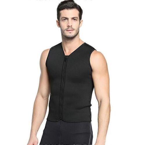 Evago Wetsuit Vest Hommes 3mm Haut En Néoprène Sans Manches Pour Hommes Plongée Surf Natation Voile-My083-Adulte-L-Mâle