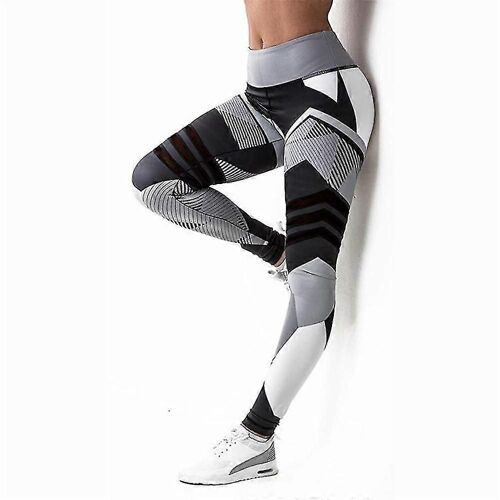 Leggings Femmes Contrôle Du Ventre 4 Way Stretch Yoga Fitness Running Tights Color Block 1# 2# Navy Spandex Sports Activewear Stretchy-Vert-Adulte-L-Mâle