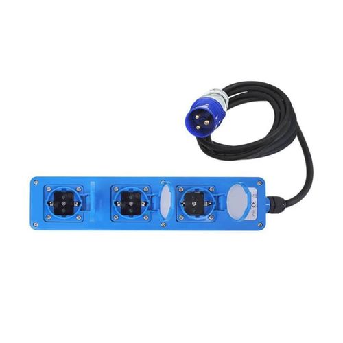 ProPlus Prise de courant Schuko à 3 voies 1,5 m