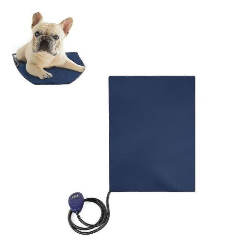 Couverture Pour Animaux De Compagnie, Chenil Pour Chat De Petite Et Moyenne Taille Électrique, Adaptée Au Chauffage À Température Constante, Tampon Chauffant Imperméable Et Résistant Aux Rayures