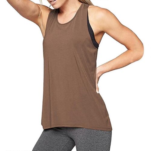 Femmes Entraînement Yoga Gym Gilet Blouses Running Jogger Sport Débardeurs