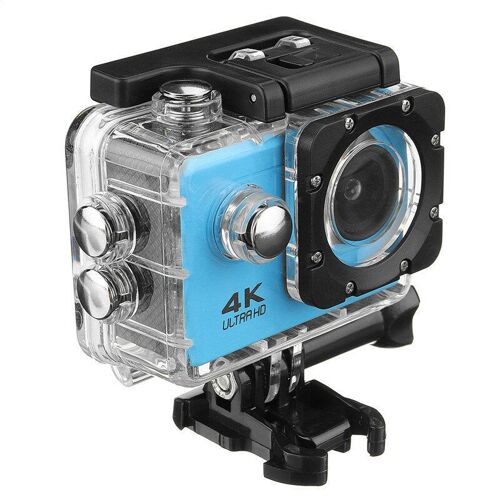 Caméscope DVR d'action de caméra de sport étanche Ultra HD Wifi 2 pouces 1080p, bleu