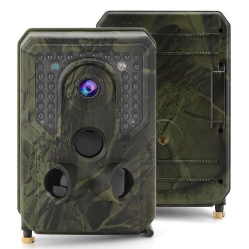 Caméra de chasse à vision nocturne infrarouge HD 120 12MP 1080P Caméra de chasse en plein air pour la sécurité à domicile et la surveillance de la faune