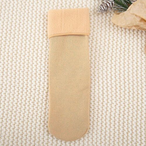 Nouvelles Femmes Hiver Chaud Épaissir Chaussettes Thermiques Doux Décontracté Couleur Unie Chaussette Laine Cachemire Maison Bottes De Neige Chaussette De Sol 3 Paires-Adulte-S6-3 Paire-Femelle