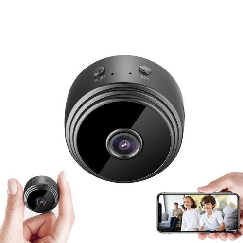 Caméra Wifi Sécurité à domicile Vision nocturne Surveillance sans fil Caméra 1080P Moniteur à distance
