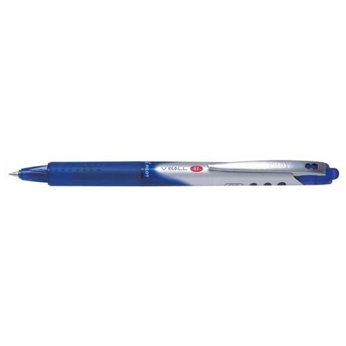 Stylos Roller Rétractable V-Ball 7 Rt - Pilot - Bleu - Pointe Moyenne