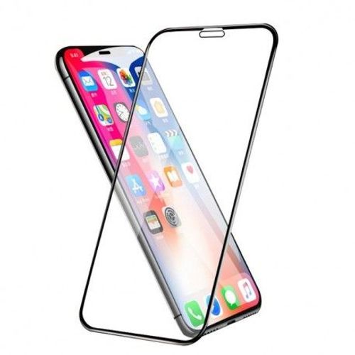 Film Verre Trempé Pour Iphone 11 Intégral Noir
